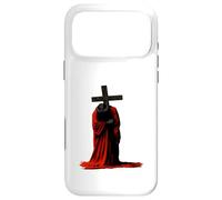 Custodia per iPhone 17 Pro Max Sofferente Messia Art | Dark Christian Symbolic Design