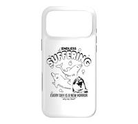 Custodia per iPhone 17 Pro Max Sofferenza infinita (Everyday is a new horror) Funny Dolphins