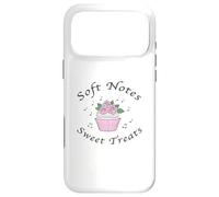 Custodia per iPhone 17 Pro Max Soft Notes Sweet Treats Coquette Estetica Cupcakes & Rose