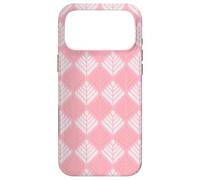 Custodia per iPhone 17 Pro Max Soft Pink Blooming Leaves Petal Leaf Motifs Pattern