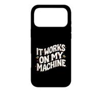 Custodia per iPhone 17 Pro Max Software Developer It Works On My Machines