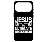 Custodia per iPhone 17 Pro Max Sollevamento pesi | Christian | Gesù The Ultimate Deadlifter