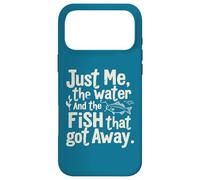 Custodia per iPhone 17 Pro Max Solo io, l'acqua e il pesce che è scappato divertente pesca