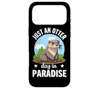 Custodia per iPhone 17 Pro Max Solo un giorno di lontra in paradiso