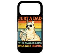 Custodia per iPhone 17 Pro Max Solo un papà che è sempre tornato con il papà lama del latte