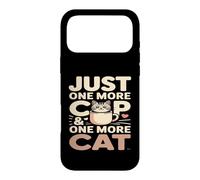 Custodia per iPhone 17 Pro Max Solo una tazza in più e un altro caffè per gatti