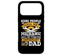Custodia per iPhone 17 Pro Max Some People Call Me Mechanic The Most Important Call Me Dad