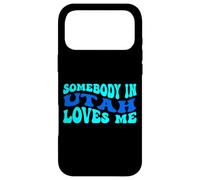 Custodia per iPhone 17 Pro Max Somebody in Utah Loves Me Modern Boho Vibe