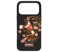 Custodia per iPhone 17 Pro Max Sonic the Hedgehog - Shadow con fiori di ciliegio