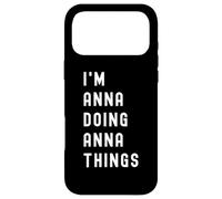 Custodia per iPhone 17 Pro Max Sono Anna Que Fa Cose di Anna