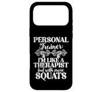 Custodia per iPhone 17 Pro Max Sono come un terapista ma con più Squat Personal Trainer