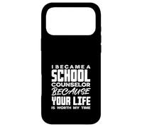 Custodia per iPhone 17 Pro Max Sono diventato un consigliere scolastico perché la tua vita