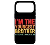 Custodia per iPhone 17 Pro Max Sono il fratello più giovane Le regole non si applicano a me