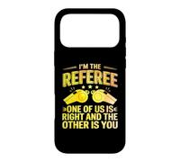 Custodia per iPhone 17 Pro Max Sono l'arbitro Uno di noi ha ragione e l'altro sei tu