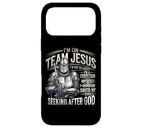 Custodia per iPhone 17 Pro Max Sono nella squadra Gesù Cristo Non sono religioso Cavaliere Christian