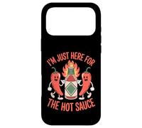 Custodia per iPhone 17 Pro Max Sono qui solo per la salsa piccante al peperoncino