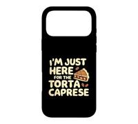 Custodia per iPhone 17 Pro Max Sono qui solo per la Torte Caprese Italian Bakery Cake