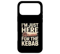 Custodia per iPhone 17 Pro Max Sono solo qui per il kebab divertente amante del cibo umorismo