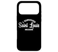 Custodia per iPhone 17 Pro Max Sono sopravvissuto a Saint Louis dal Missouri