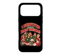 Custodia per iPhone 17 Pro Max Sono sopravvissuto ad un altro Natale in famiglia Funny Men