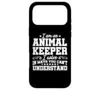 Custodia per iPhone 17 Pro Max Sono un custode degli animali Risolvo i problemi Zoologo dello zoo Keeper