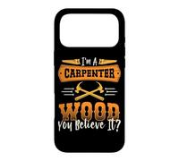 Custodia per iPhone 17 Pro Max Sono un falegname Wood Tu ci credi Funny Carpenter