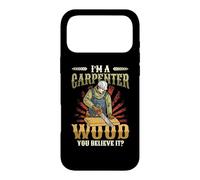Custodia per iPhone 17 Pro Max Sono un falegname Wood Tu ci credi Funny Carpenter