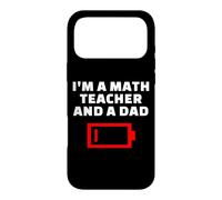 Custodia per iPhone 17 Pro Max Sono un insegnante di matematica e un papà stanco padre matematico scherzo
