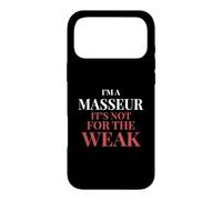 Custodia per iPhone 17 Pro Max Sono un massaggiatore Non è per i deboli - Massaggiatore