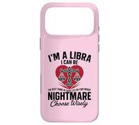 Custodia per iPhone 17 Pro Max Sono una Bilancia Peggior Incubo Sassy Oroscopo Zodiaco divertente