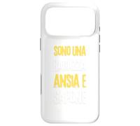 Custodia per iPhone 17 Pro Max Sono Una Ragazza Ansia e Sapone Come Mamma Mi Ha Fatto