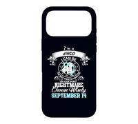 Custodia per iPhone 17 Pro Max Sono una Vergine settembre 14 Compleanno Oroscopo astrologico divertente