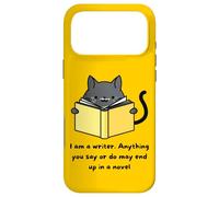 Custodia per iPhone 17 Pro Max Sono uno scrittore, qualsiasi cosa tu dica o faccia può finire in un romanzo