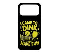 Custodia per iPhone 17 Pro Max Sono venuto a Dink e mi diverto Pickleball Paddle Sport
