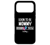 Custodia per iPhone 17 Pro Max Soon to Be Mom 2026 Loading Promoted to Mommy First Time Mom