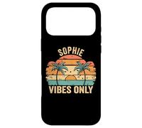 Custodia per iPhone 17 Pro Max SOPHIE Vibes Only Cute Retro Girls SOPHIE Name