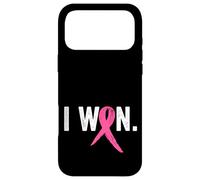 Custodia per iPhone 17 Pro Max Sopravvissuto al cancro al seno, ho vinto la consapevolezza del cancro al seno