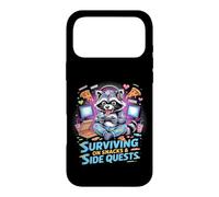 Custodia per iPhone 17 Pro Max Sopravvivere a snack e missioni secondarie Gamer
