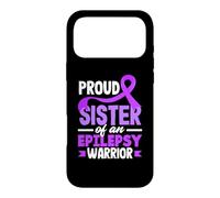 Custodia per iPhone 17 Pro Max Sorella orgogliosa di un guerriero dell'epilessia consapevolezza dell'epilessia
