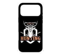 Custodia per iPhone 17 Pro Max Sorry I Wasn't Listening I Was Thinking About Hunting Hunter