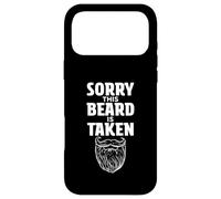 Custodia per iPhone 17 Pro Max Sorry This Beard is Taken Shirt San Valentino per lui