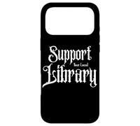 Custodia per iPhone 17 Pro Max Sostieni il potere della conoscenza del club degli amanti dei libri della biblioteca locale