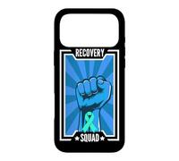 Custodia per iPhone 17 Pro Max Sostieni la consapevolezza del recupero dalla dipendenza dalla squadra Sobrietà