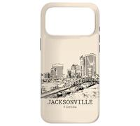 Custodia per iPhone 17 Pro Max Souvenir da viaggio retrò vintage di Jacksonville Florida
