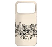 Custodia per iPhone 17 Pro Max Souvenir da viaggio vintage retrò di Santa Ana California