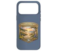 Custodia per iPhone 17 Pro Max Souvenir di design grafico del parco nazionale delle dune dell'Indiana
