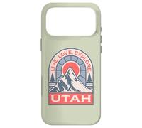 Custodia per iPhone 17 Pro Max Souvenir di design Utah Live Love Explore Mountain