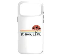 Custodia per iPhone 17 Pro Max Souvenir per le vacanze nelle Isole Vergini Americane di St. John Husvi