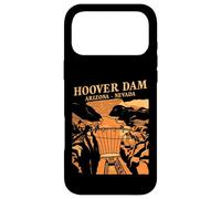 Custodia per iPhone 17 Pro Max Souvenir simbolo del canyon retrò della diga di Hoover, Arizona, Nevada