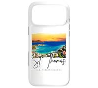 Custodia per iPhone 17 Pro Max Souvenir USVI spiaggia Isole Vergini americane di San Tom